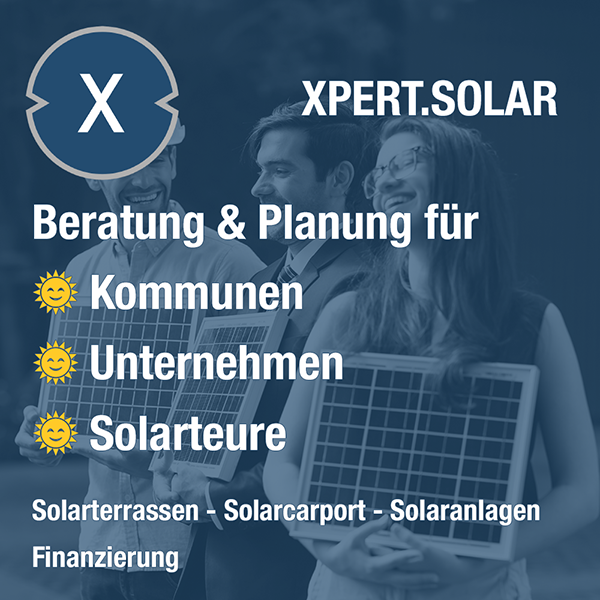 Xpert.Plus Solarcarport & Solarterrassen - Beratung und Planung